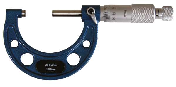 Bügelmessschraube / Mikrometer, Bügel lackiert